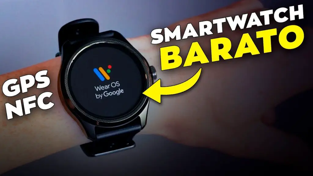 SMARTWATCH BARATO com ANDROID, NFC e GPS (O MELHOR QUE EXISTE) - Review Mobvoi TicWatch Pro 5