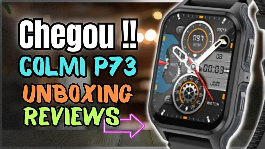 COLMI P73 SMARTWATCH LANÇAMENTO CHEGOU! Aplicativo NOVO - 100 modos ESPORTIVOS! [Review]