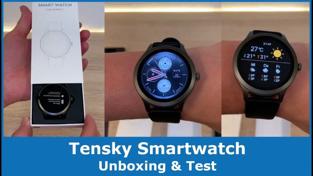 Tensky Smartwatch im Test || Unboxing, Review und Praxistest