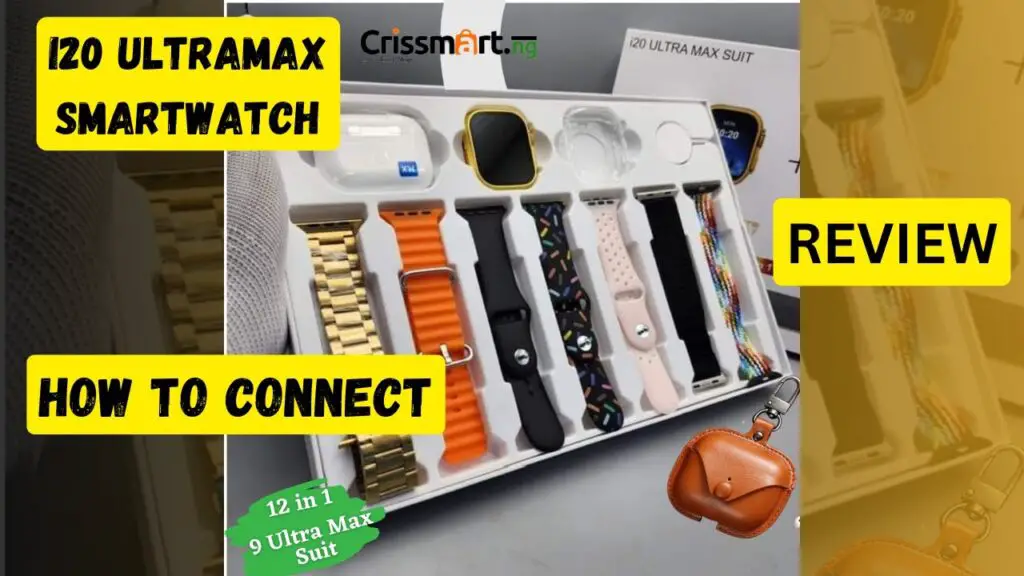 i20 Ultramax Smartwatch suit Review - How to Connect with Phone