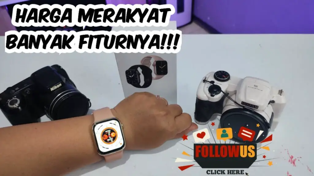 Review Jam Tangan Smartwatch DBT-S8 Harga 100ribuan