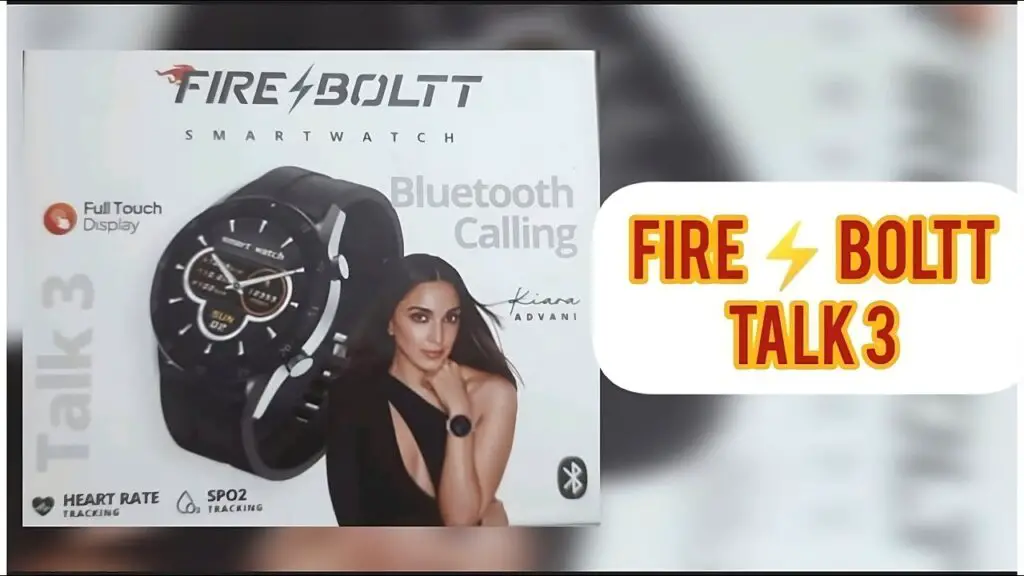 Fire Boltt Talk 3 Smartwatch Unboxing And Review