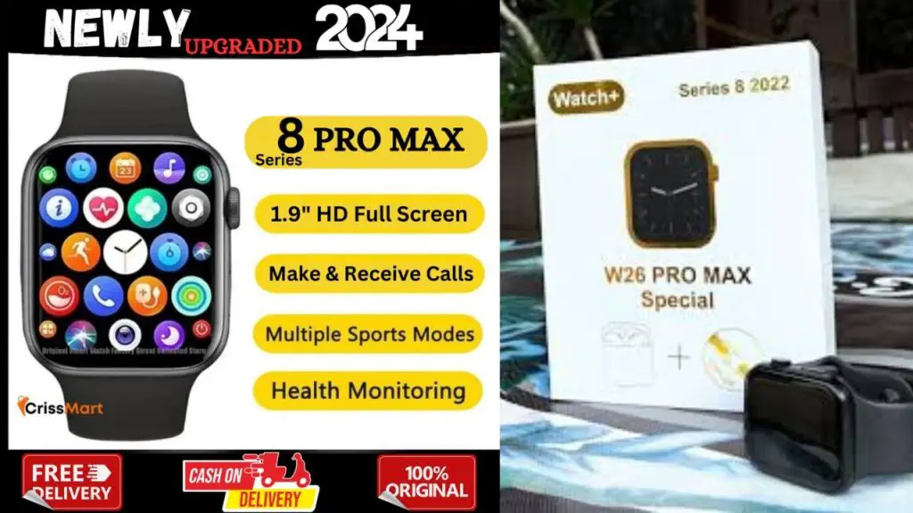 W26 Pro Max Smartwatch Review and Phone Connection Guide | Best Budget Smartwatch 2023!