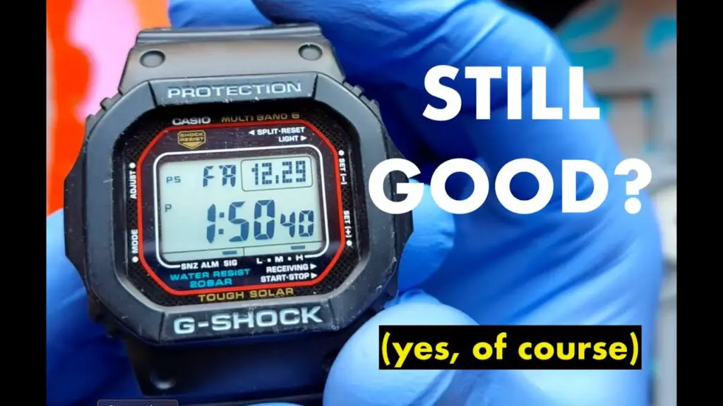 Casio G Shock GW-M5610u: One Year Review / Wear and Tear