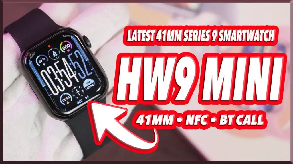 HW9 Mini Smartwatch Full Review | Specs, 41mm, NFC & More!